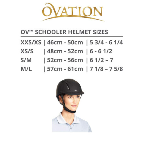 OVATION Deluxe Schooler Helm Gr      e: S/M (467566TAN-S/MD) 2