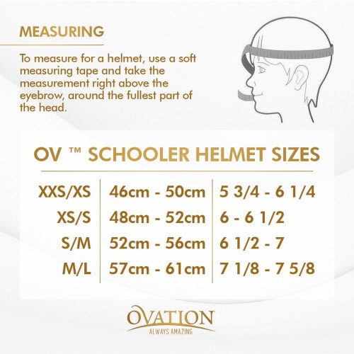 Casque Ovation Deluxe Schooler (noir, taille S/M) 1