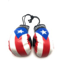 Red Hat Ent Mini-Boxhandschuhe zum Aufh ngen im Autospiegel (Puerto Rico)