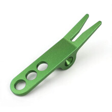 ONESHOTGOLF Aluminium Divot Pivot Tool Replicant Style (Groen)