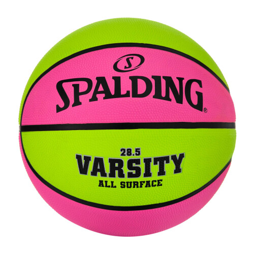 Spalding Palla da basket da esterno multicolore Spalding Varsity da 28,5""""