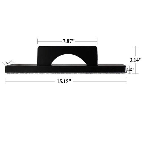 YDDS Arena de Shuffleboard con Cepillo - Set de Cera para Mesa de Shuffleboard 2