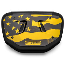Battle Sports Neuartige Football-Ruckenplatte ? Hartschalen-Schutz fur den unteren Rucken mit konturiertem Schaumstoff fur hohen Aufprallschutz ?