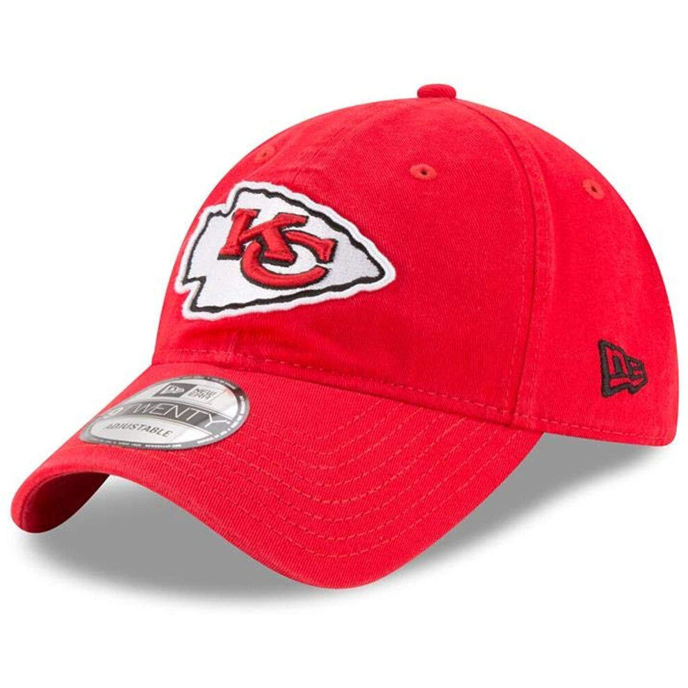 New Era Nfl Core Classic 9Twenty Adjustable Hat Cap One Size Fits All (Kansas City Chiefs)