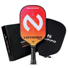 Niupipo Längliches Pickleball-Paddel Voyager Pro, USAPA-zugelassenes Pickleball-Paddel mit leichter Graphitoberfläche, strukturiertes Pro-Paddel mit