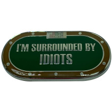 Omgiven av Idiots Poker Weight Card Guard