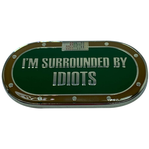 Omgiven av Idiots Poker Weight Card Guard
