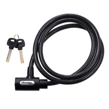 Master Lock 8364DCC Cable Bike Lock with Key  5 ft. Long  Black