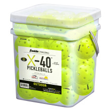 Franklin Sports X-40 gele outdoor pickleballs - USAPA-reglementaire maat - 36 stuks bulkset