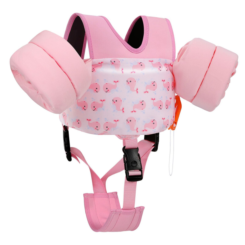 MoKo Toddler Floaties Cartoon Swim Arm Band  Toddler Swim Vest for Kids Pool Float Vests Sleeves Girls Learn to Swim