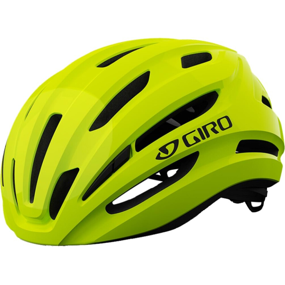 Giro Isode MIPS II Adult Recreational Cycling Helmet - Gloss Highlight Yellow  Universal Adult (54-61 cm)