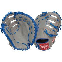 Rawlings | Selecione luva de beisebol juvenil da srie PRO LITE | Luva de Primeira Base | 11,5' | direito | Freddie Freeman - Single Post Web - Cinza