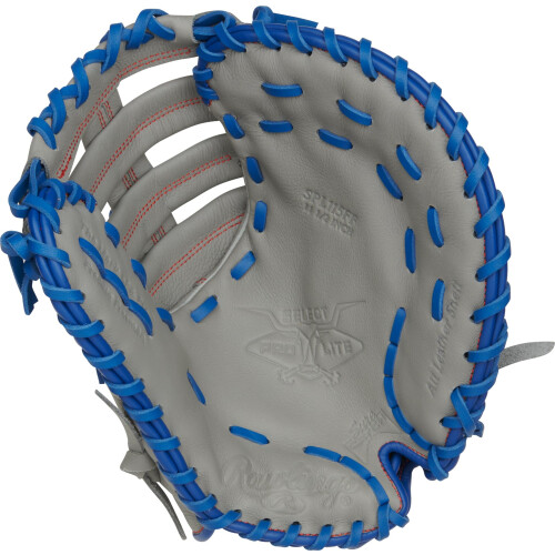 Rawlings | Select PRO LITE Series Jugend-Baseballhandschuh | First Base Mitt | 11,5' | RHT | Freddie Freeman - Single Post Web - Grau 2