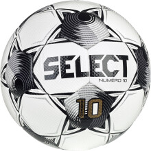 SELECT Numero 10 futballlabda fehr/fekete/ezst V25, 4-es mret