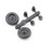 Du-Bro 12MTW 1/2"""" Micro Tail Wheel With Retainers (2-Pack) 1