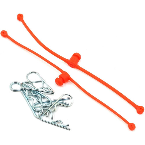 Du-Bro 2252 oranje bodykliphouder (2-pack) 1