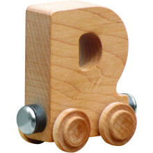 NameTrains Clear Finish Letter Car - Made in USA (D)