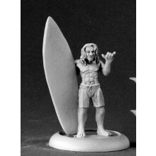 Reaper Surfer Dude and Board Miniature Chronoscope Miniatures