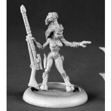 Reaper Female Andromedan Hunter Chronoscope Miniatures