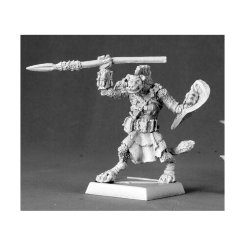 Gnoll Raider Krgir Warlord miniaturer