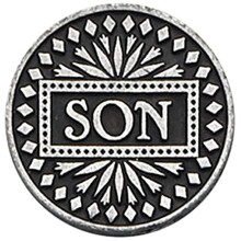Cathedral Art (Abbey & CA Gift Son Pocket Token 1-tums (PT182)