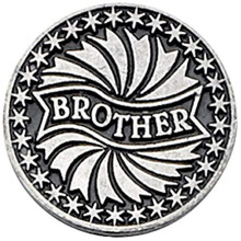 Cathedral Art Brother Pocket 1-Inch Poket-tokens 1 Inch