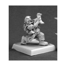 Warlord Gilok Onyxfist Dwarf Wizard Warlord Miniature af Reaper Miniatures