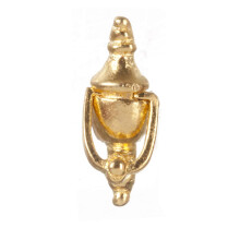 Melody Jane Dolls Houses Dollhouse Miniature Brass Door Knocker