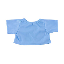 Lysebl? T-shirt outfit Bamset?j passer til de fleste 14""""-18"""" Build-a-Bear og lav dine egne t?jdyr