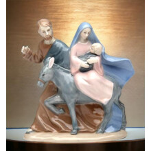 Cosmos Gifts 10265 ?e?a???? e?d???? The Holy Family's Journey 4-1/8-Inch Brown