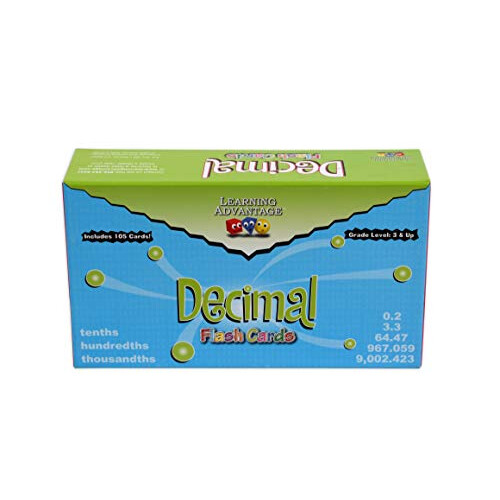 Learning Advantage 8658 Decimal Flash-kort 1