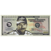 (100) Dale Earnhardt Sr. Miljoen dollarbiljet