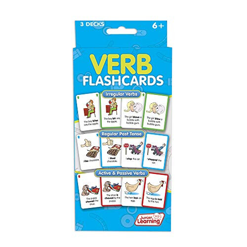 Junior Learning Verb Flashcards Multi (JL209) 1