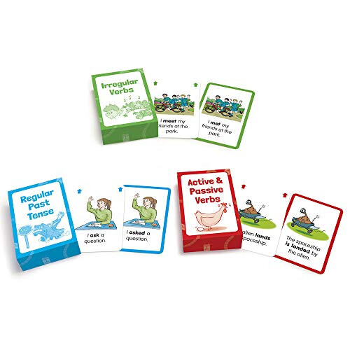 Junior Learning Verb Flashcards Multi (JL209) 2