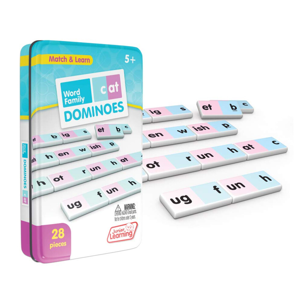 Junior Learning JL479 Zehner-Rahmen-Domino, Mehrfarbig-image