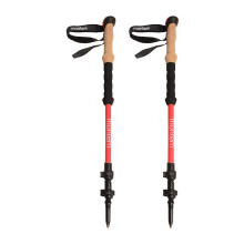 Montem Ultra Strong HikingWalkingTrekkingstavar - ett par (2 stolpar) (r?da)