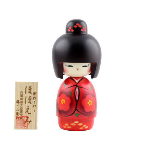 Κούκλες Kokeshi Kyoohoo Ιαπωνικές Hohoemi (k12-3827)