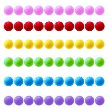 Hotusi 60 Pcs Chinese Checkers Marbles Balls in 6 Colors 14mm Game Replacement Marbles Balls for Marble Run Marbles Game