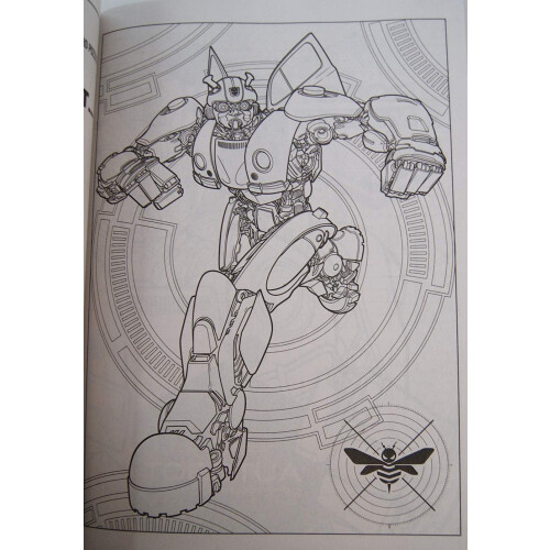 Coloring e Attività Transformers Bumblebee - 80 Pagine 2