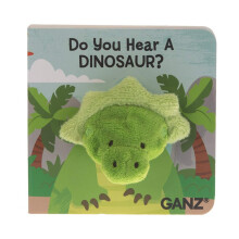 Ganz BG4383 Dino Finger Puppet Book 10,25-tommers h?jde papir