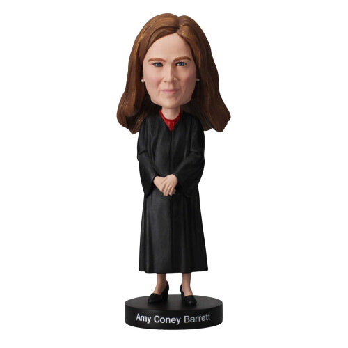 Royal Bobbles Amy Coney Barrett samlerobjekt Bobblehead-statue