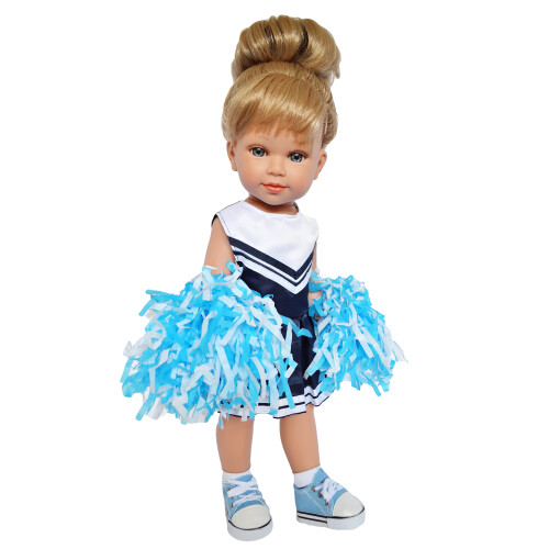 MBD Blue Cheerleader per Bambole Moda da 18 Pollici