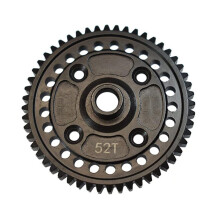 H?rdet Carbon Steel Main Spur Gear 52T til Traxxas 1/8 Sledge Monster Truck Erstat 9652