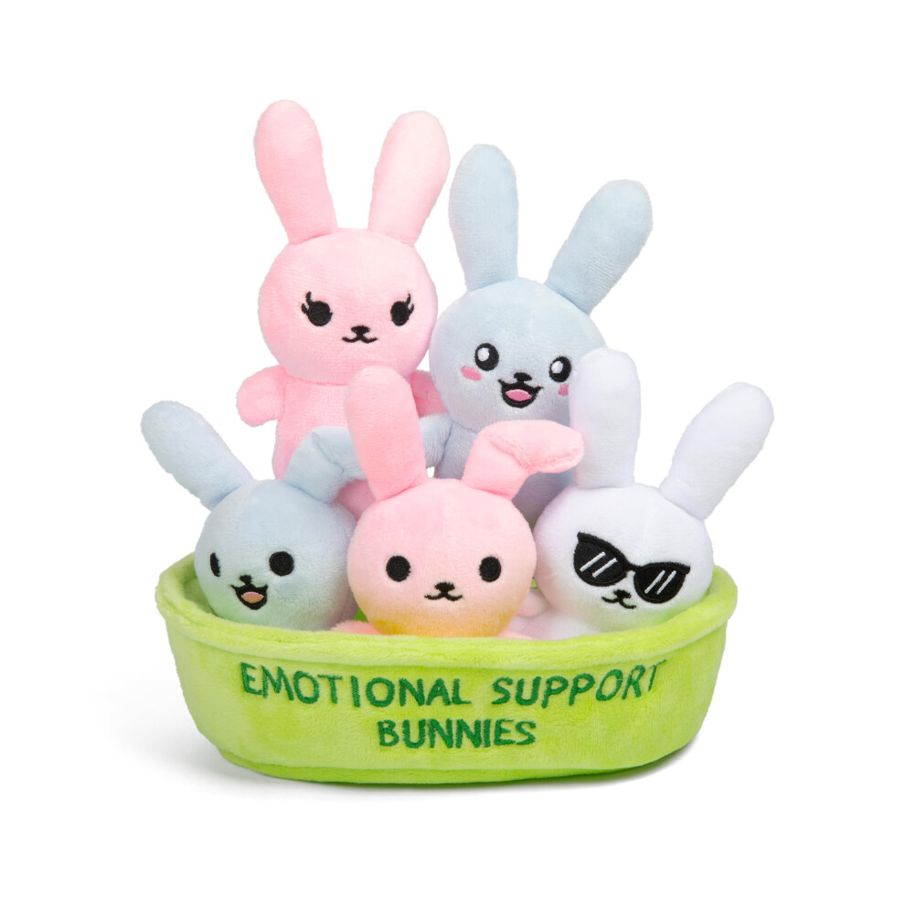 Photos - Other Toys WHAT DO YOU MEME? Emotional Support Bunnies by Relatable Cuddly Stuffed Animals and Toys Squishy Toys and Plushies Great Ide