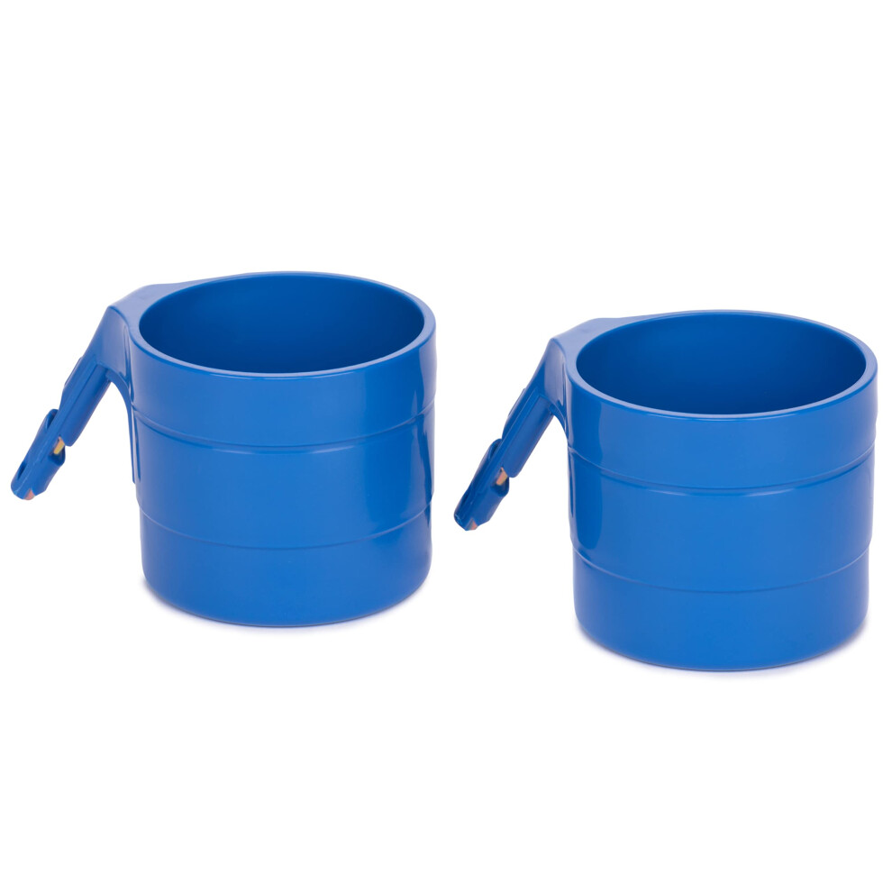Diono car Seat cup Holders for Radian  Everett and Rainier car Seats  Pack of 2 cup Holders  Blue Sky