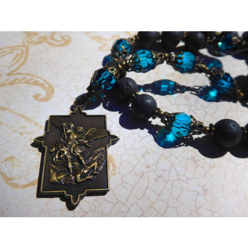 PAX Saint Michael Chaplet with Instructions  for Protection and Blessing 2
