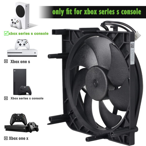 Gorliskl Replacement Internal Cooling Fan for Xbox Series S (XSS) Console 1