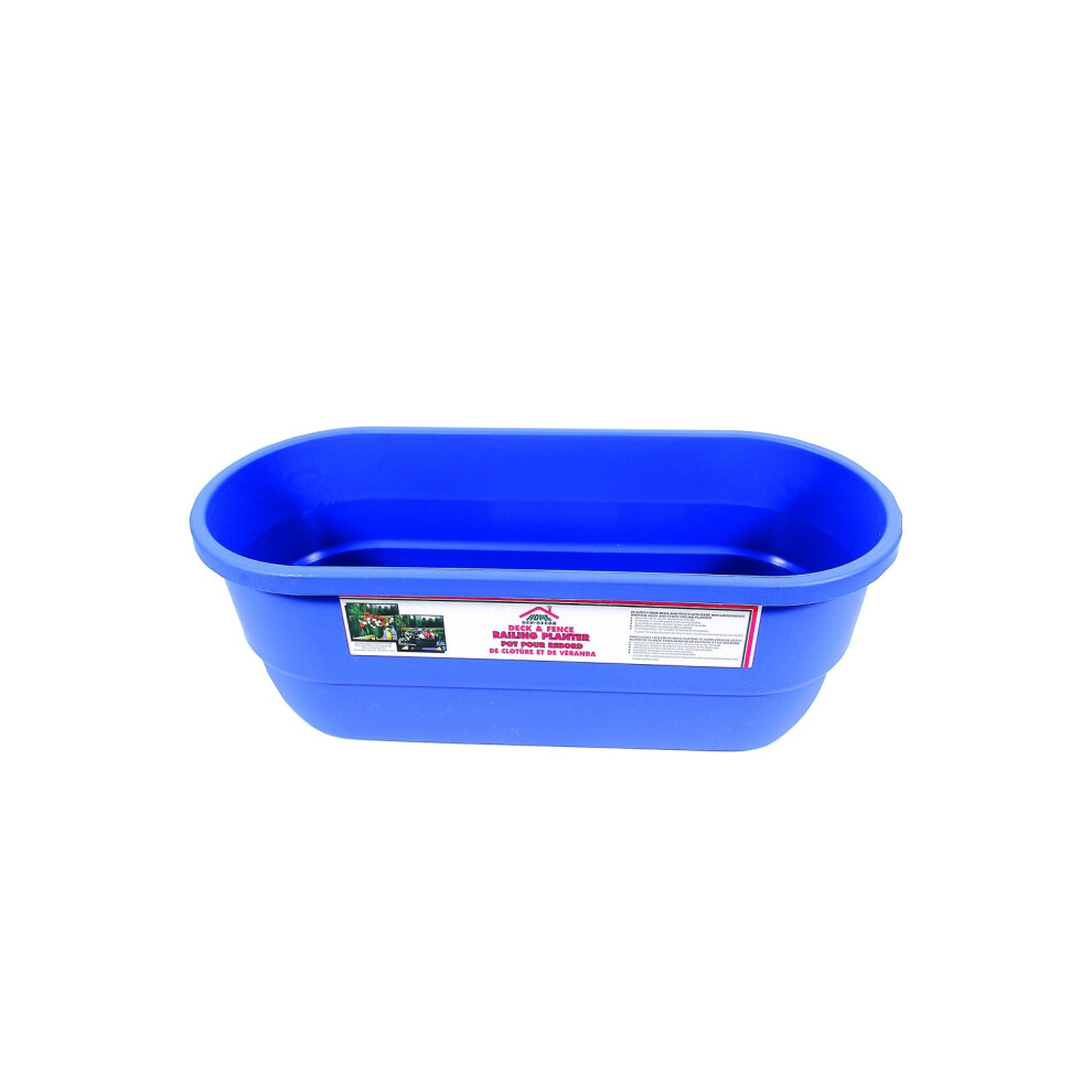 Apollo Exports International 4"""" 6"""" Of Dual Deck Railer Planter Blauw Pakket Van 2-image