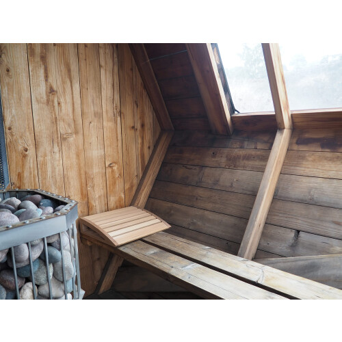 HSE Cedar Modern Sauna-Kopfstütze (1 Red Cedar) 1
