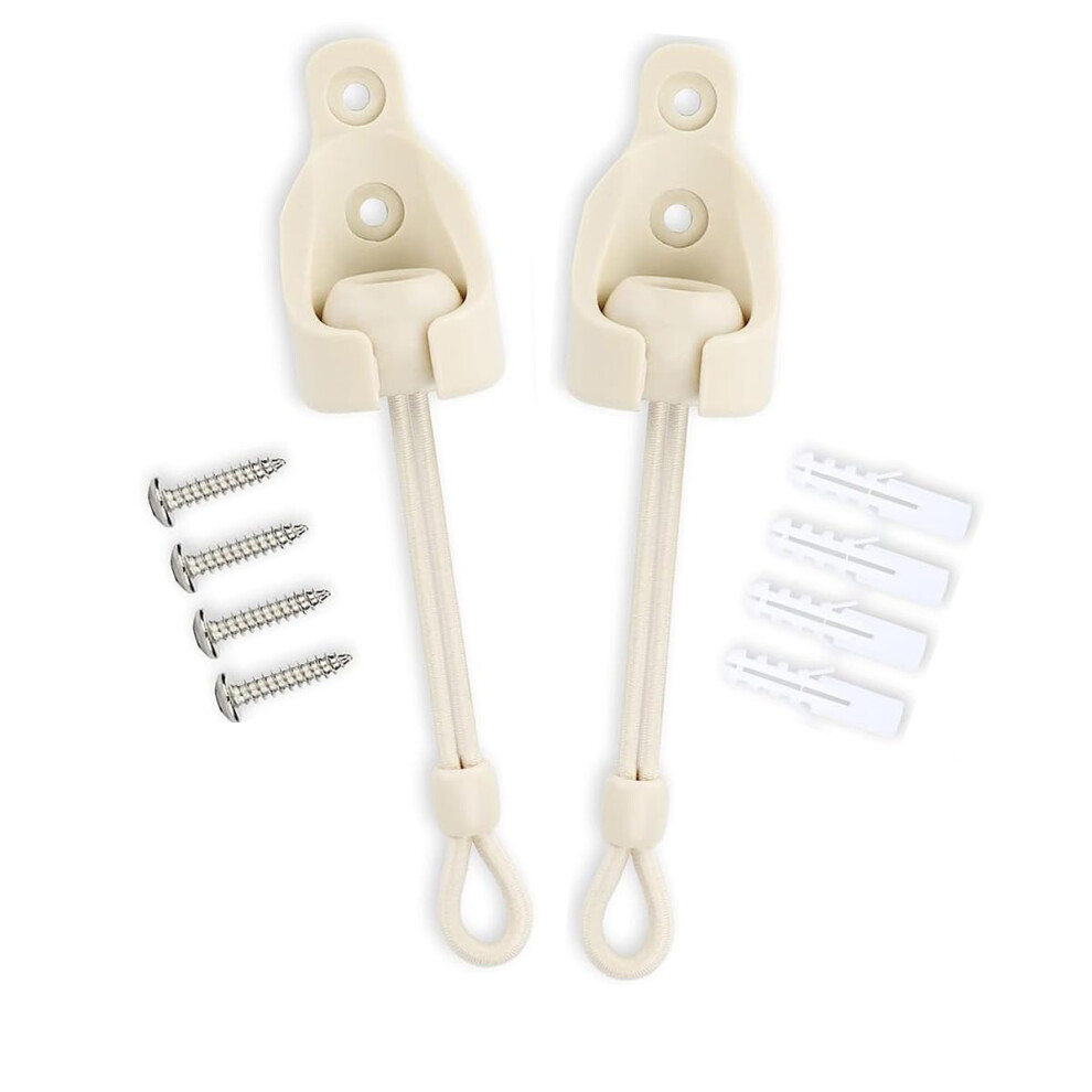 Kit    lastique Litong, pi   ces de rechange universelles pour pare-soleil int   rieur/ext   rieur ou store enrouleur (beige)